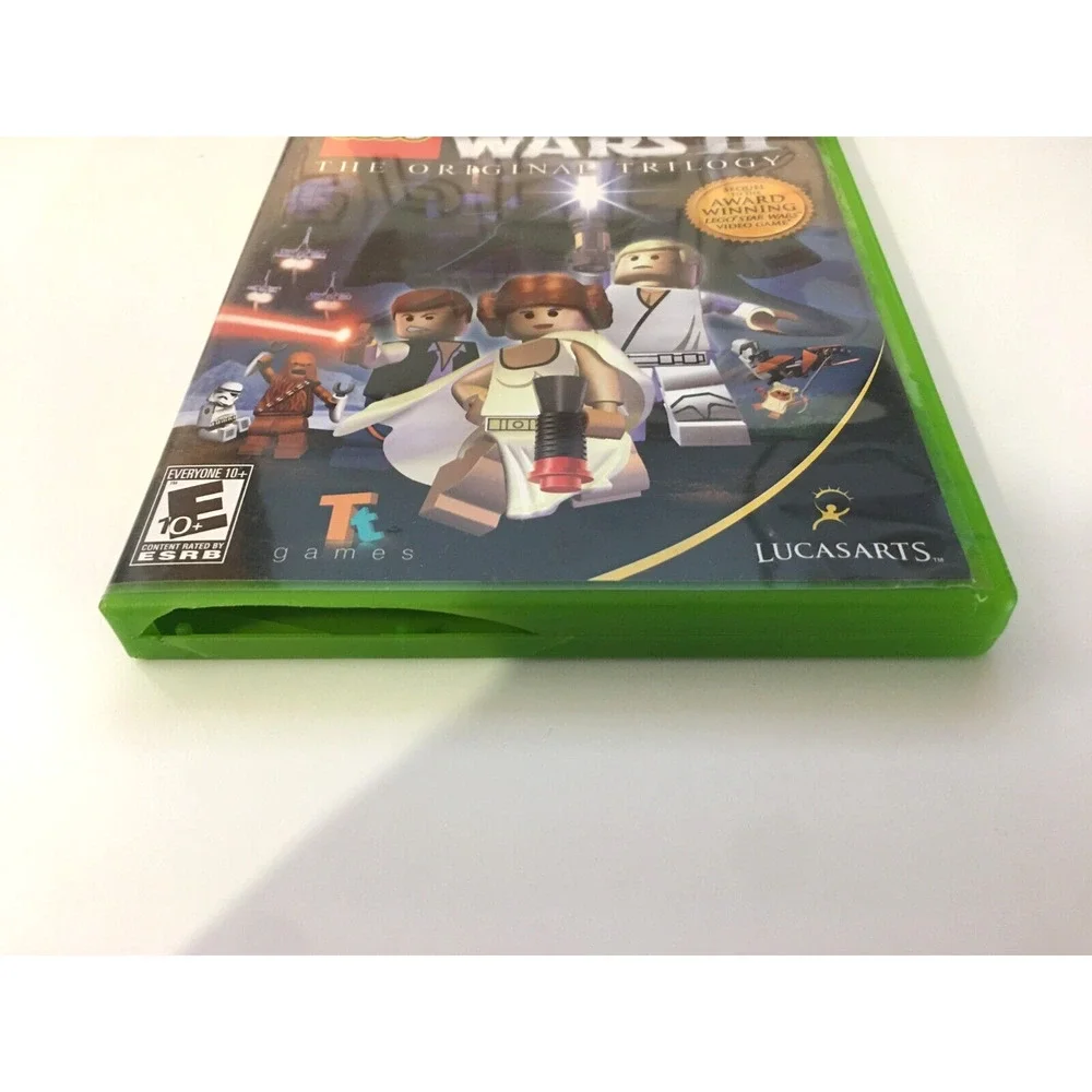 Lego Star Wars II: The Original Trilogy (Xbox, 2006) Box & Game Disc, No Manual
